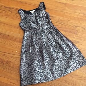 NWT Michael Kors Metallic Leopard Dress